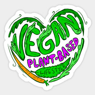 Vegan Lifestyle Sticker